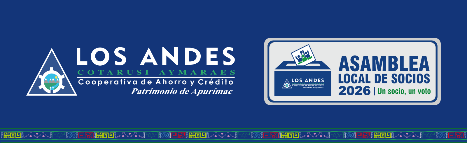 Cooperativa Los Andes y Asamblea Local de Socios 2026