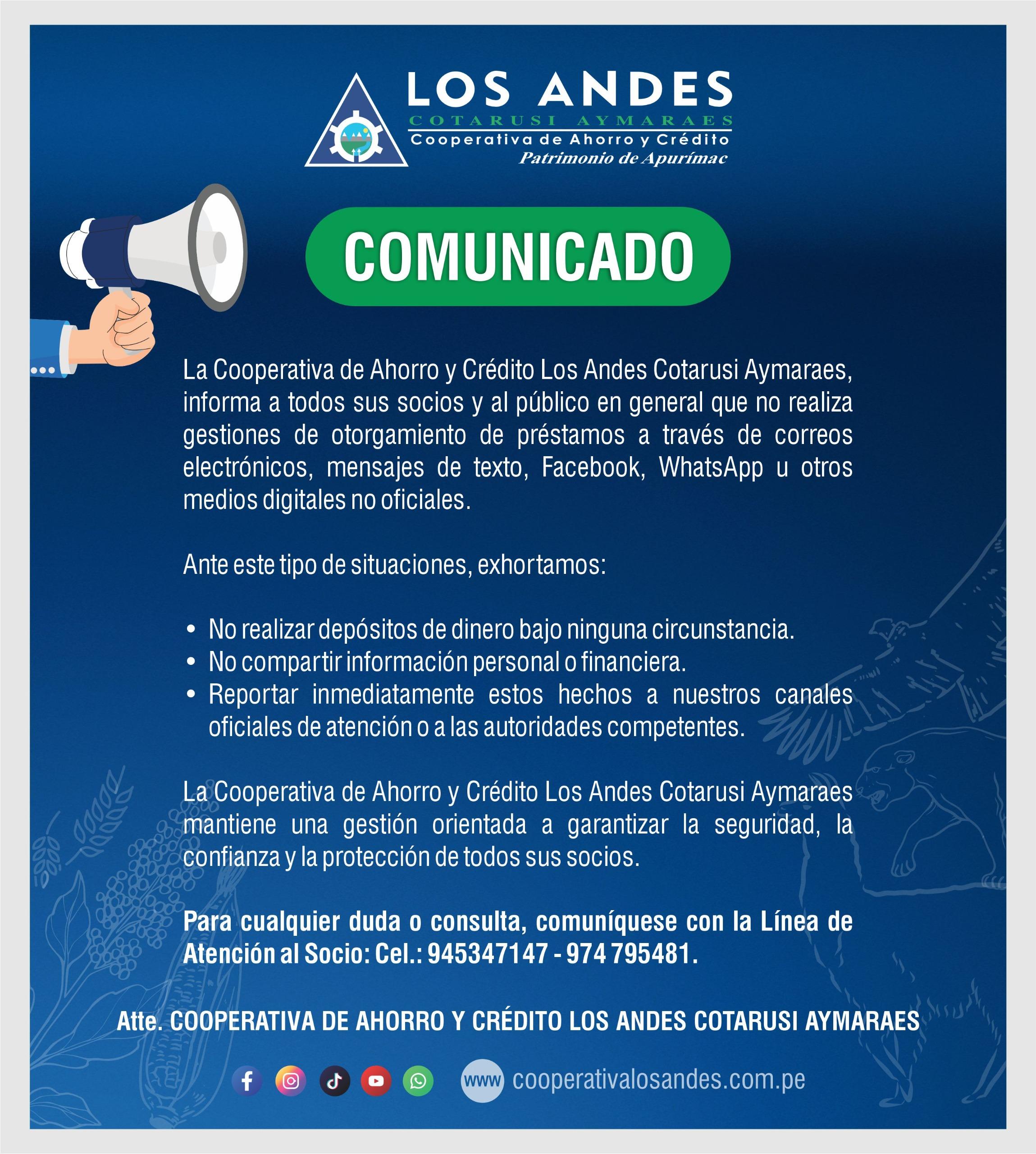 Comunicado
