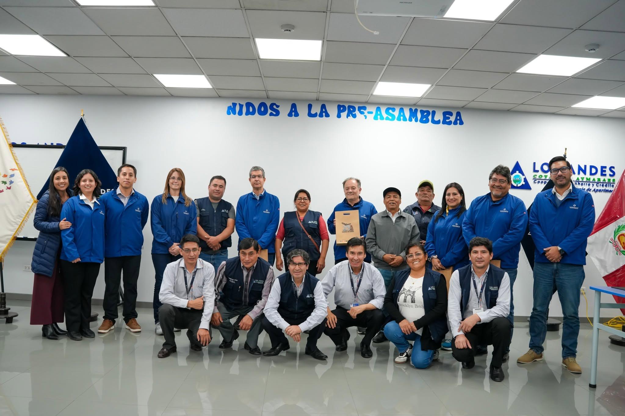 SBS VISITA A LA COOPERATIVA LOS ANDES