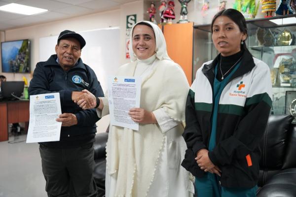 COOPERATIVA LOS ANDES Y HOSPITAL SANTA TERESA UNEN ESFUERZOS POR LA SALUD DE LAS COMUNIDADES