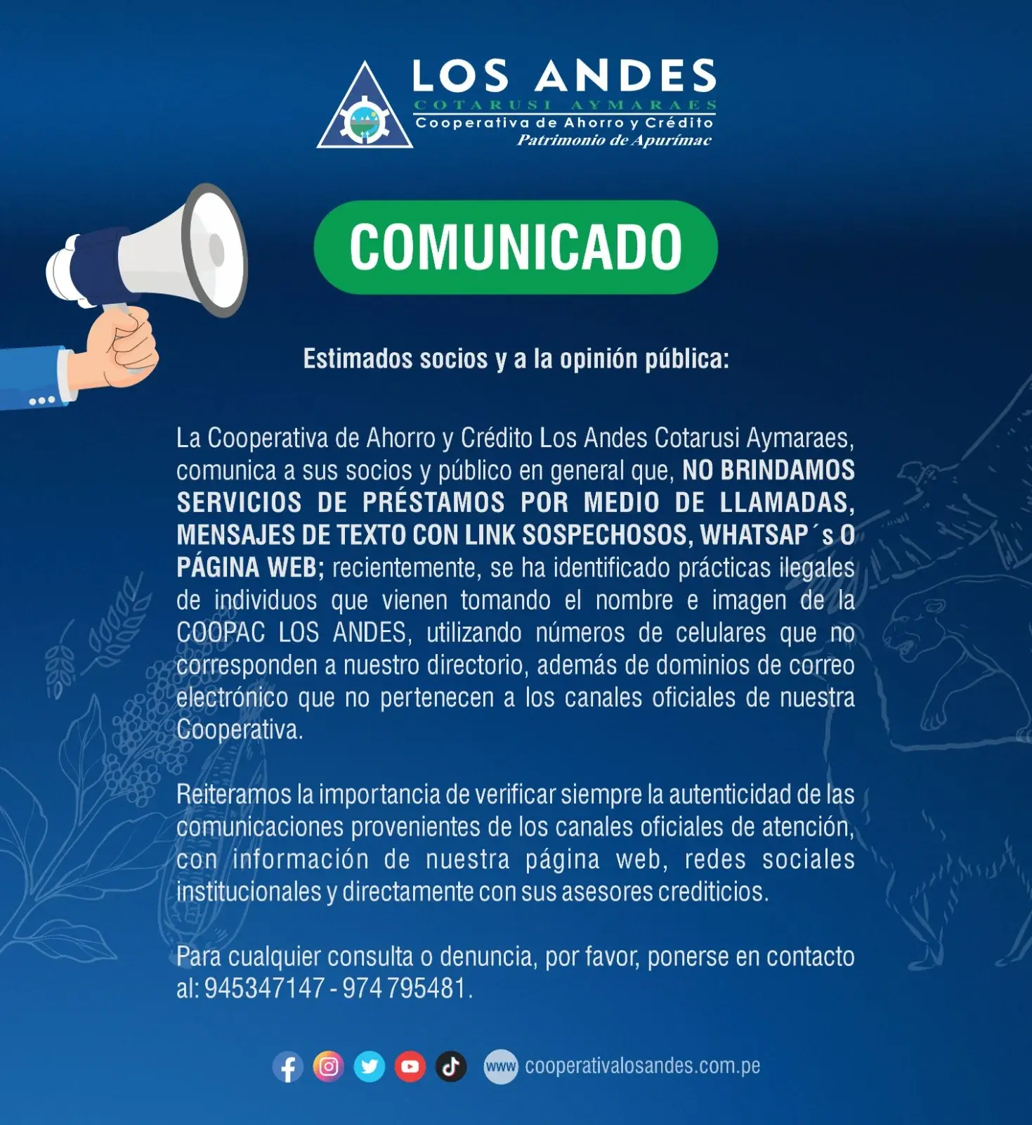 Comunicado 01