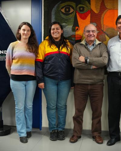 Cooperativa Los Andes recibió la visita de la ONG Apurímac ETS.