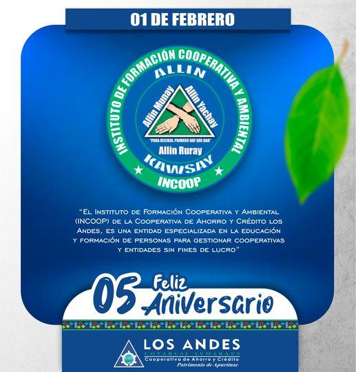 Feliz 05 Aniversario INCOOP
