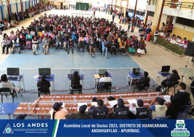 𝗔𝗦𝗔𝗠𝗕𝗟𝗘𝗔 𝗟𝗢𝗖𝗔𝗟 𝗗𝗘 𝗦𝗢𝗖𝗜𝗢𝗦 𝟮𝟬𝟮𝟯. DESDE EL DISTRITO DE HUANCARAMA, Andahuaylas – Apurímac.
